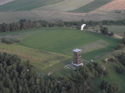 Luftbilder Aussichtswarte Oberleis, Schloß Ernstbrunn